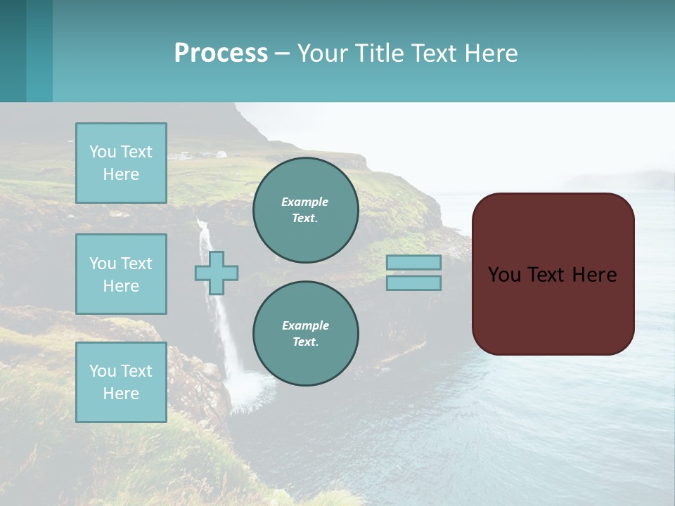 Caucasian Retirement Older PowerPoint Template