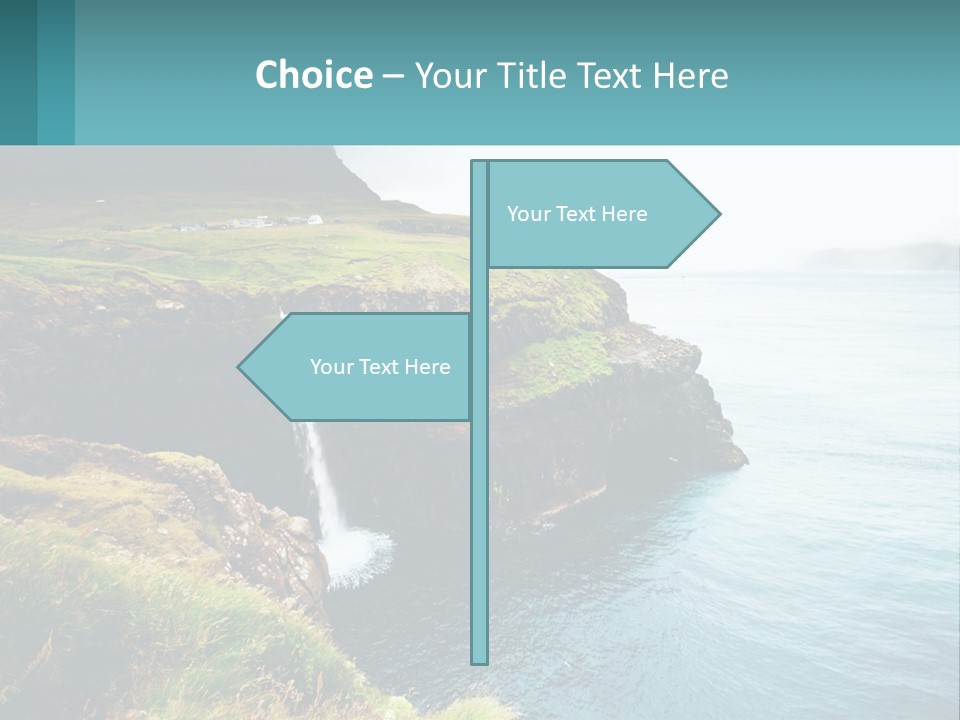 Caucasian Retirement Older PowerPoint Template