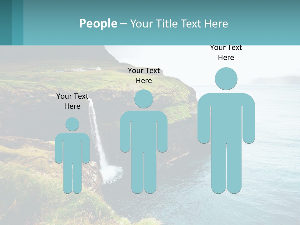 Caucasian Retirement Older PowerPoint Template