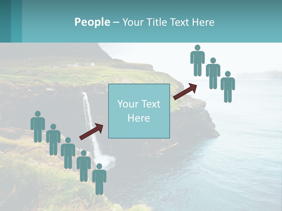 Caucasian Retirement Older PowerPoint Template