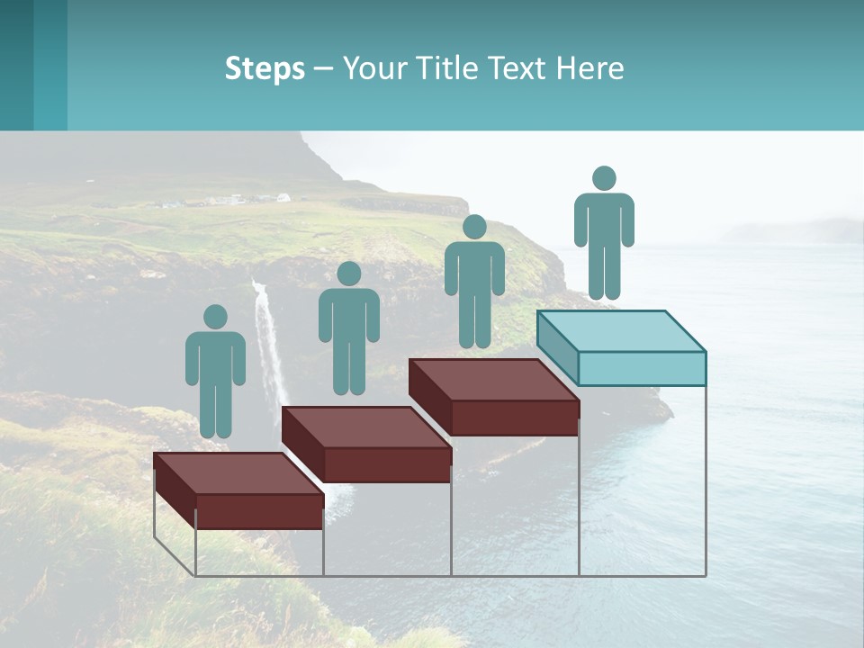 Caucasian Retirement Older PowerPoint Template