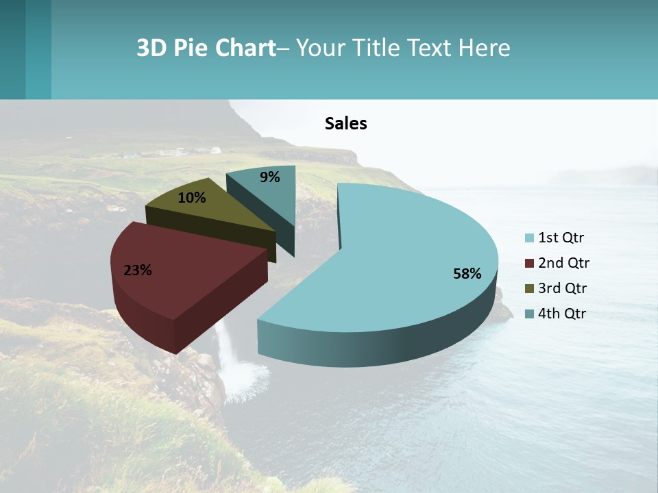 Caucasian Retirement Older PowerPoint Template
