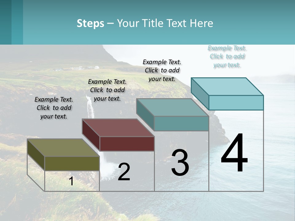 Caucasian Retirement Older PowerPoint Template