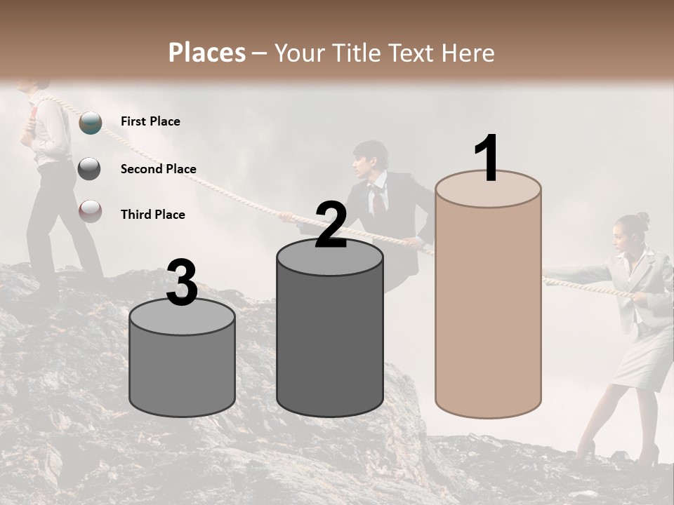 Older Sunset Sad PowerPoint Template