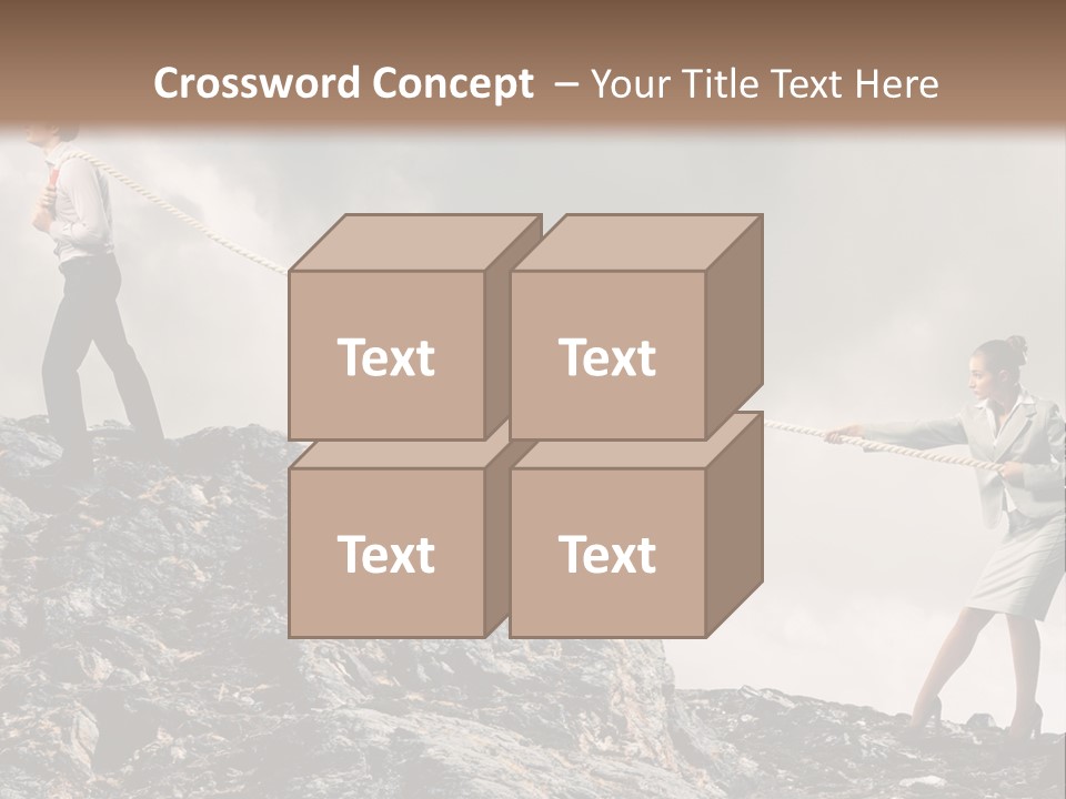 Older Sunset Sad PowerPoint Template