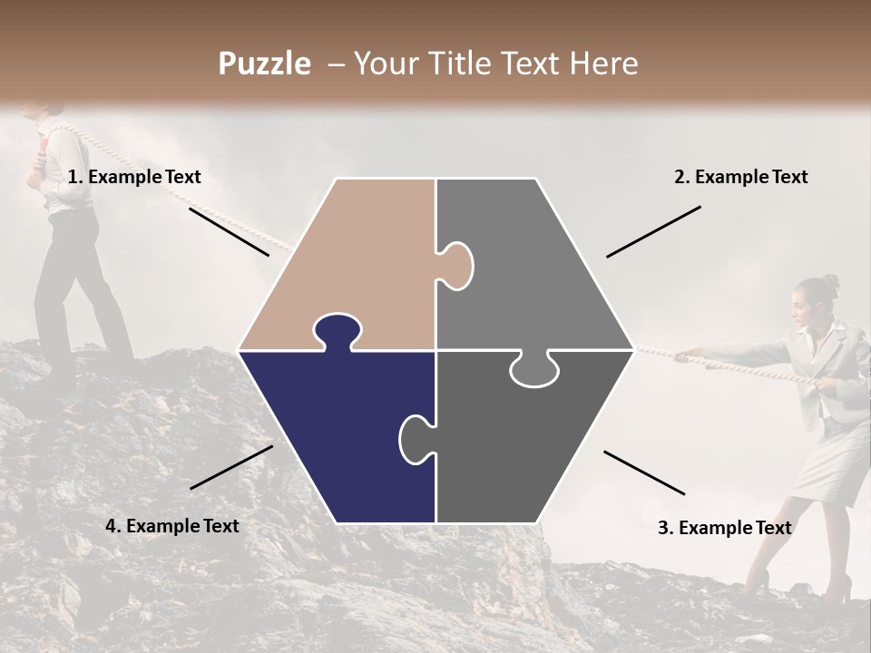 Older Sunset Sad PowerPoint Template