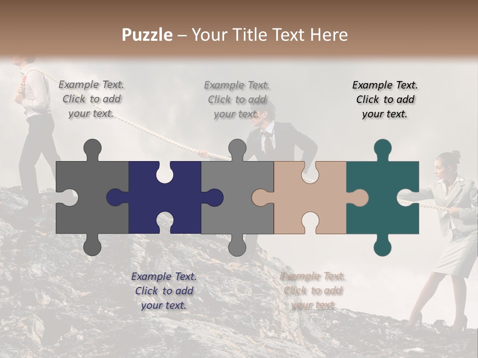 Older Sunset Sad PowerPoint Template