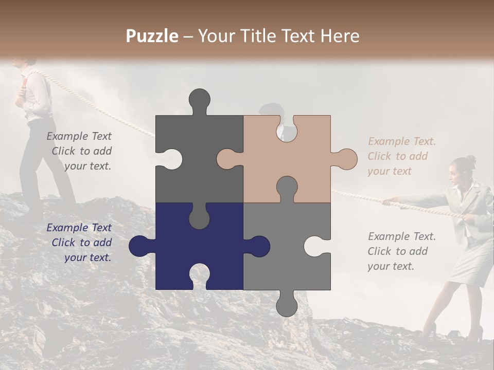 Older Sunset Sad PowerPoint Template