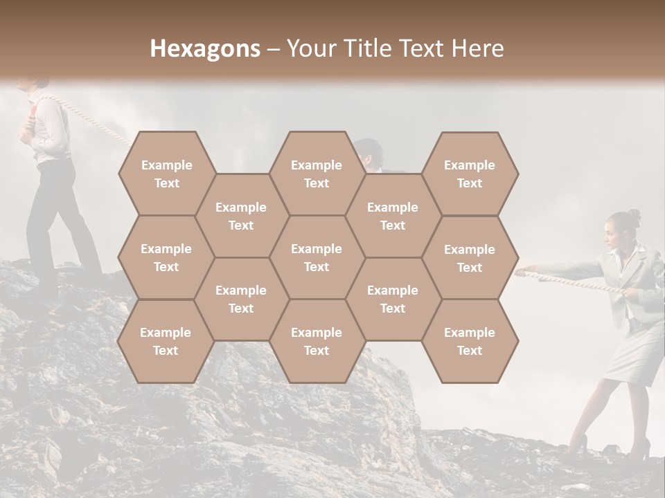 Older Sunset Sad PowerPoint Template