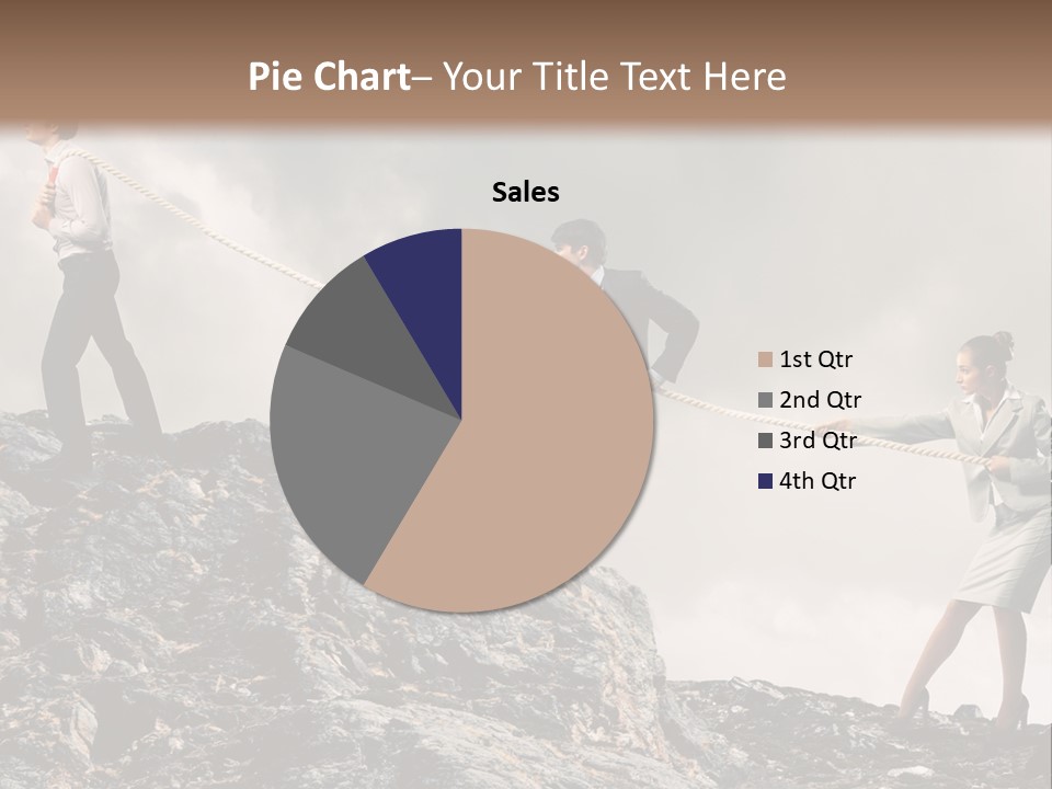 Older Sunset Sad PowerPoint Template
