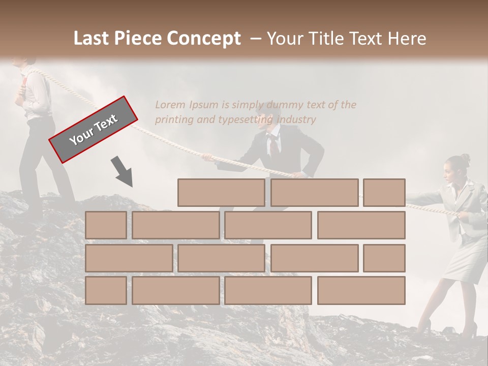 Older Sunset Sad PowerPoint Template