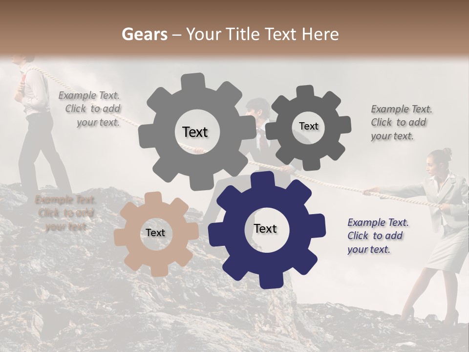 Older Sunset Sad PowerPoint Template