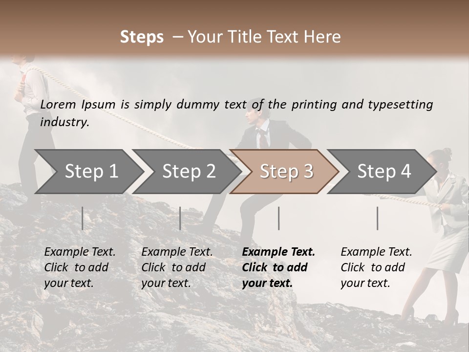 Older Sunset Sad PowerPoint Template