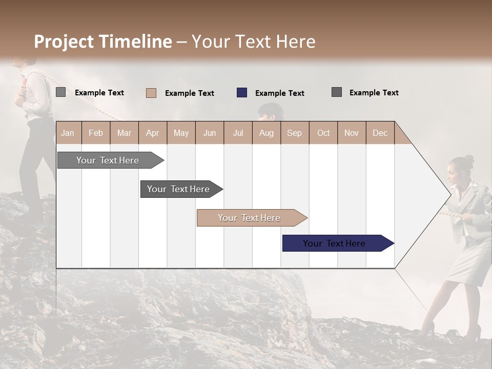 Older Sunset Sad PowerPoint Template