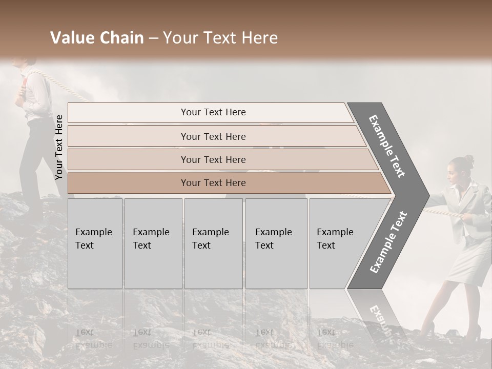 Older Sunset Sad PowerPoint Template