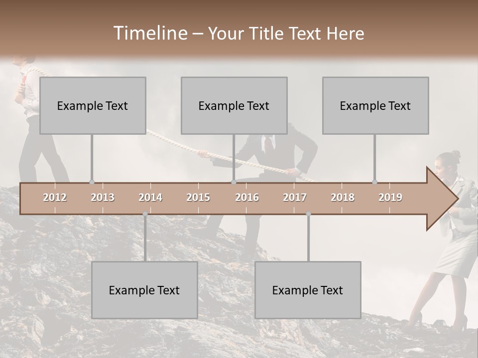 Older Sunset Sad PowerPoint Template