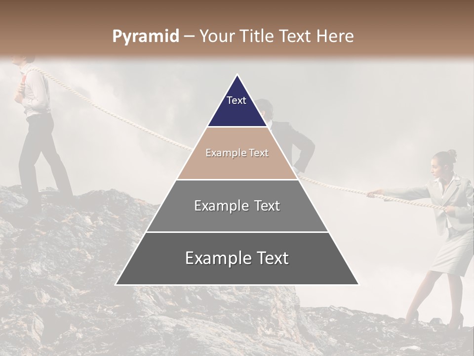 Older Sunset Sad PowerPoint Template