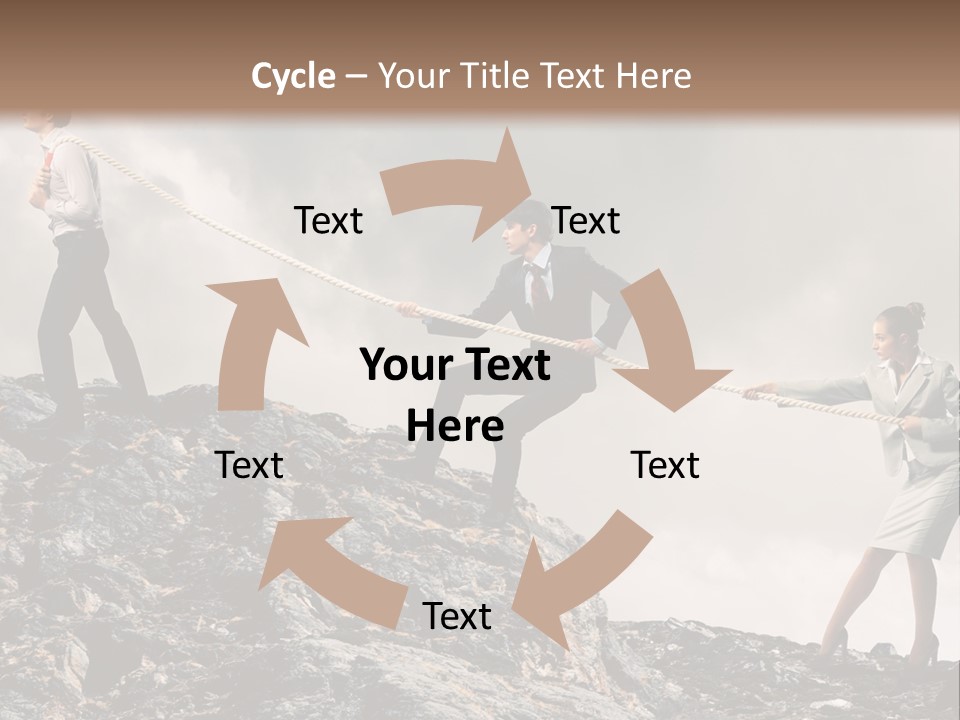 Older Sunset Sad PowerPoint Template