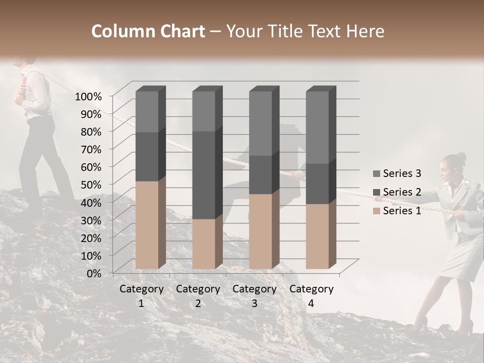 Older Sunset Sad PowerPoint Template