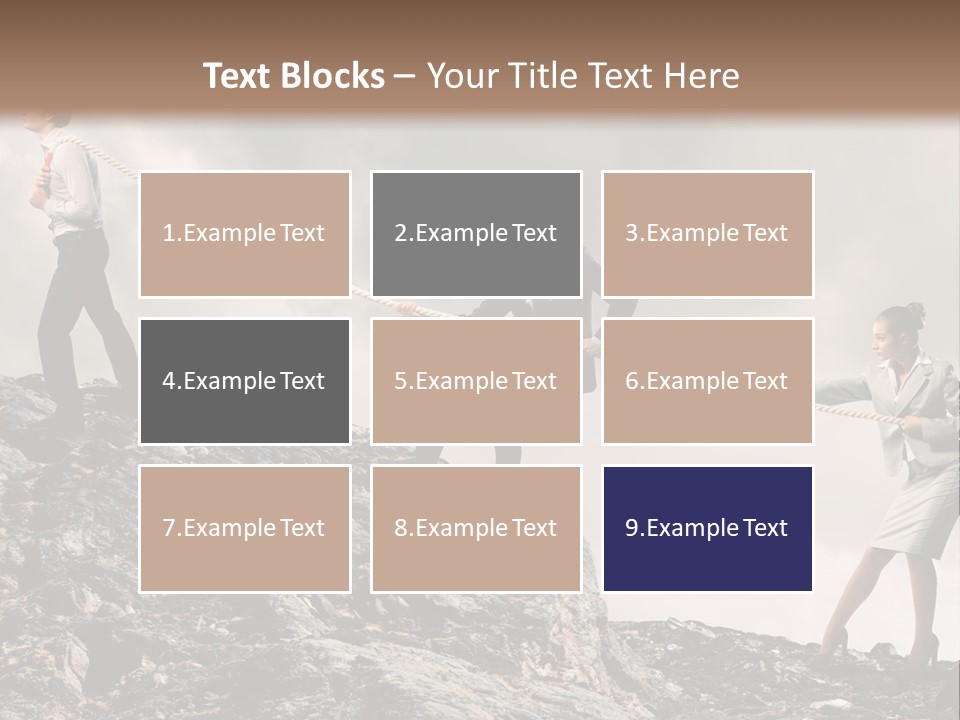 Older Sunset Sad PowerPoint Template