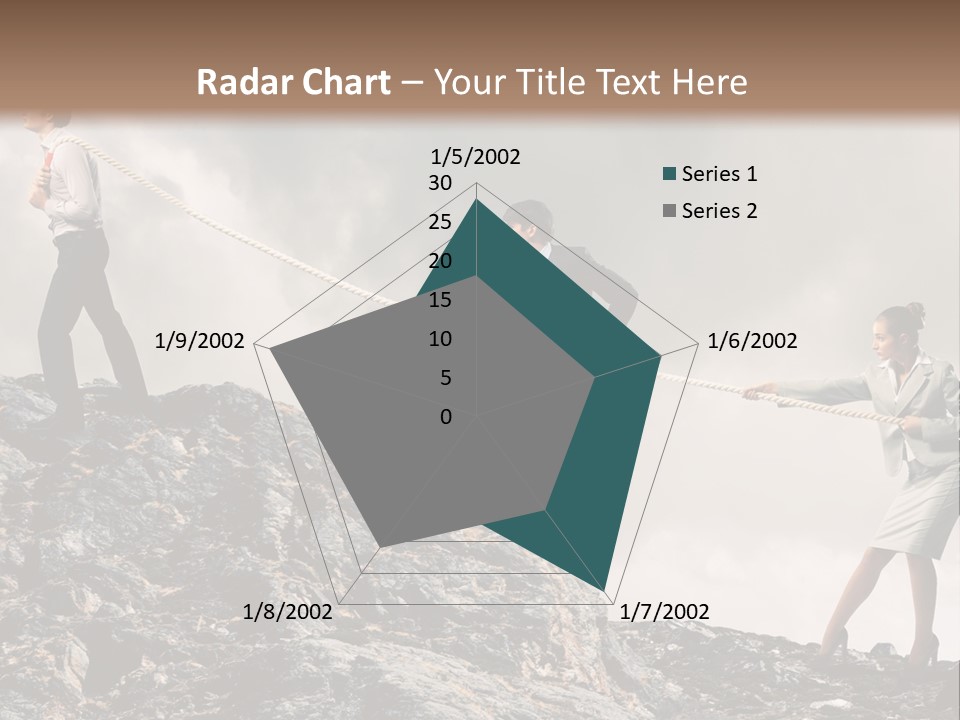 Older Sunset Sad PowerPoint Template