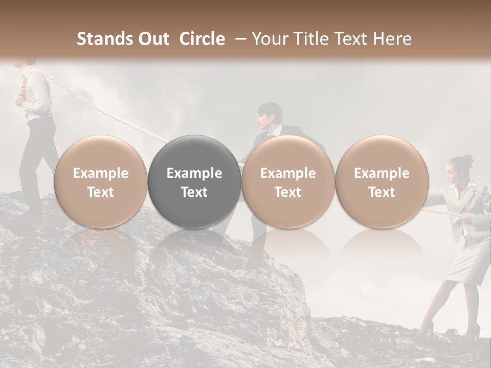 Older Sunset Sad PowerPoint Template