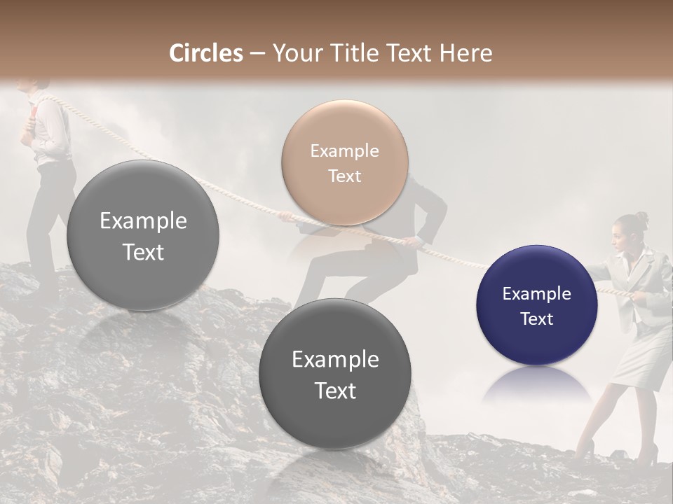 Older Sunset Sad PowerPoint Template