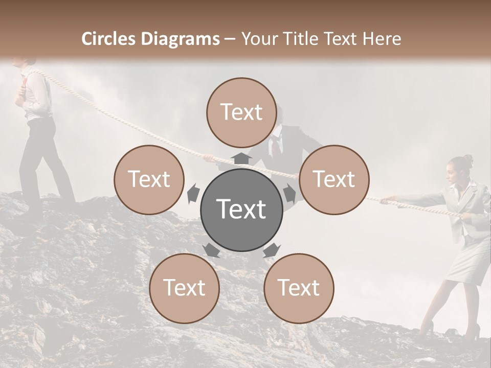 Older Sunset Sad PowerPoint Template