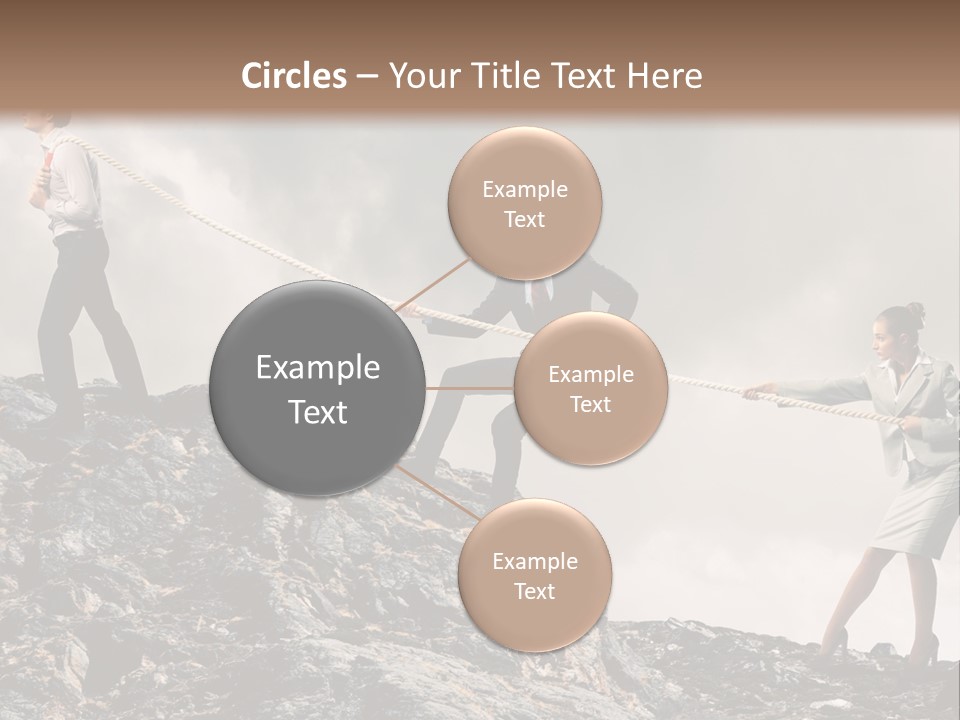 Older Sunset Sad PowerPoint Template