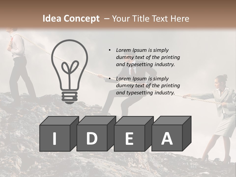 Older Sunset Sad PowerPoint Template