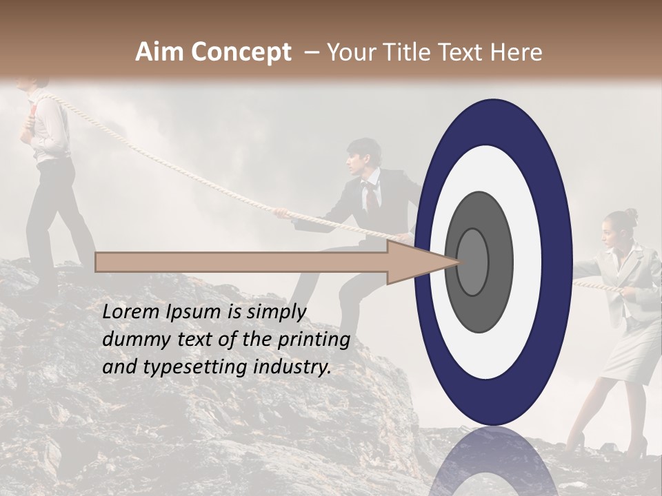 Older Sunset Sad PowerPoint Template