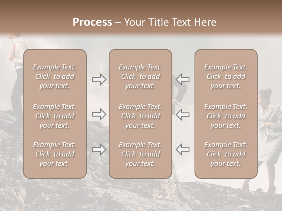 Older Sunset Sad PowerPoint Template