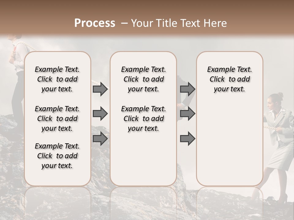 Older Sunset Sad PowerPoint Template
