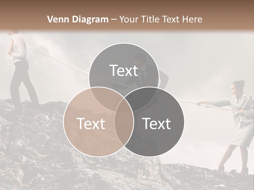 Older Sunset Sad PowerPoint Template