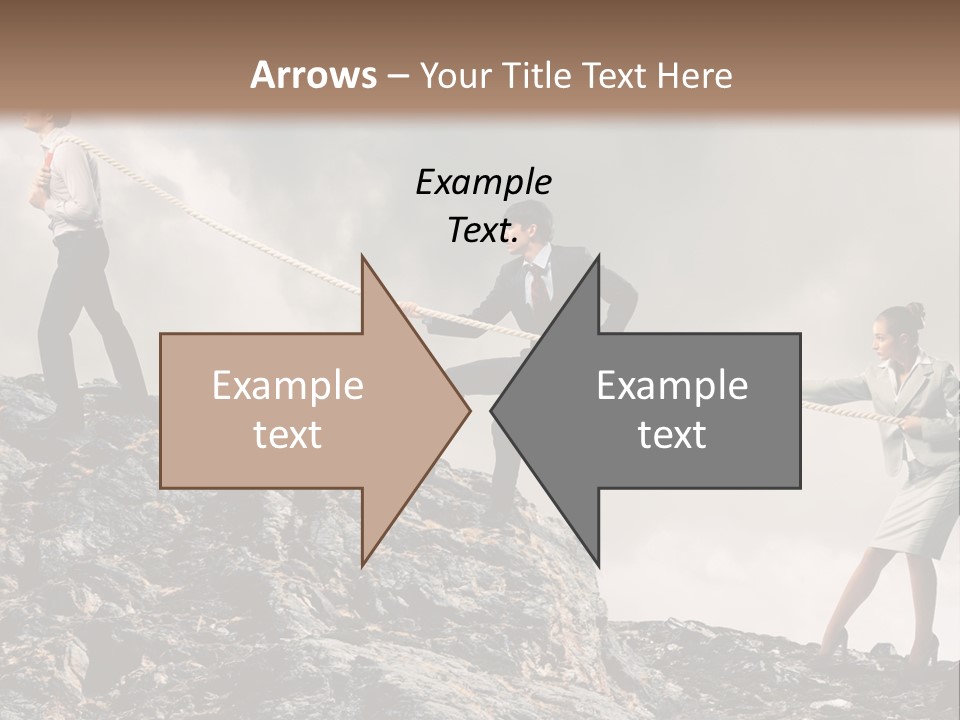 Older Sunset Sad PowerPoint Template