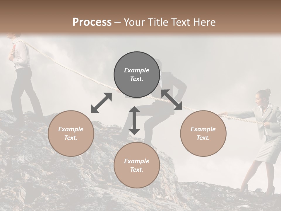Older Sunset Sad PowerPoint Template