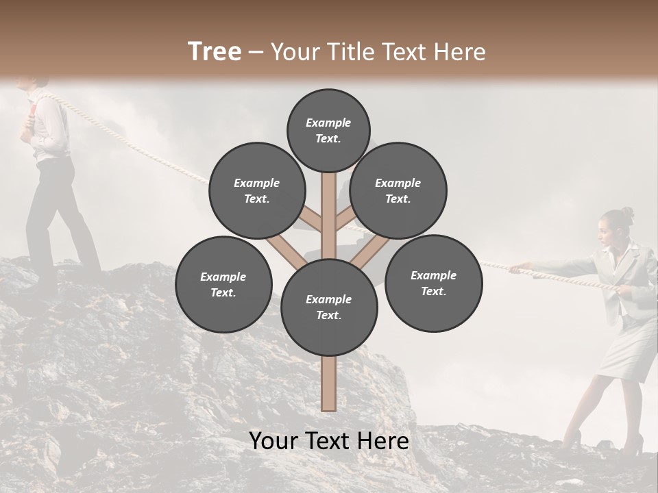 Older Sunset Sad PowerPoint Template