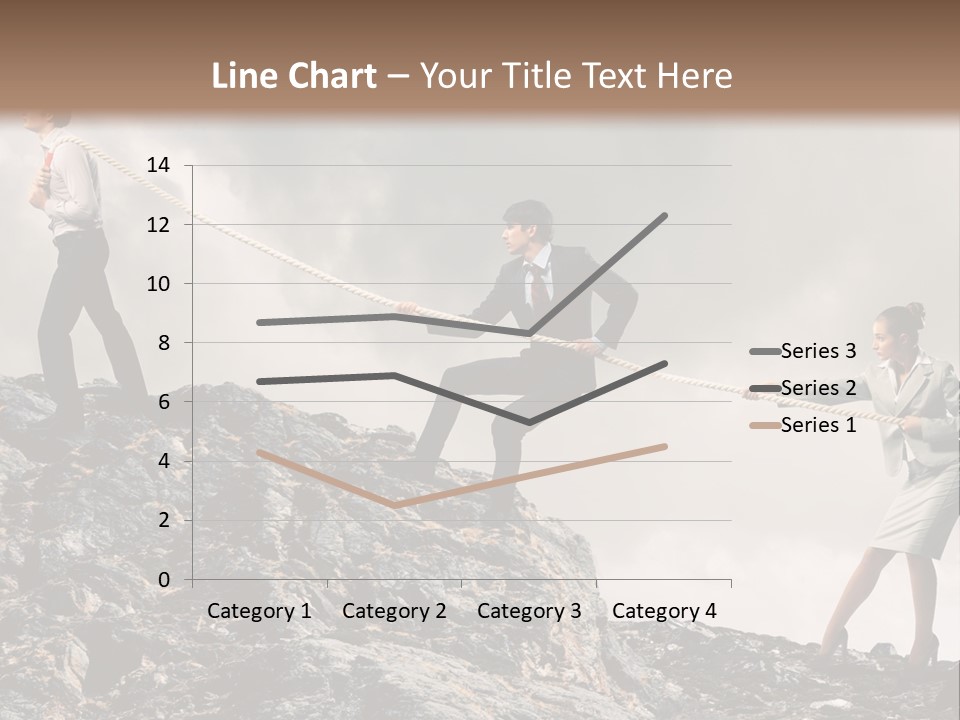 Older Sunset Sad PowerPoint Template