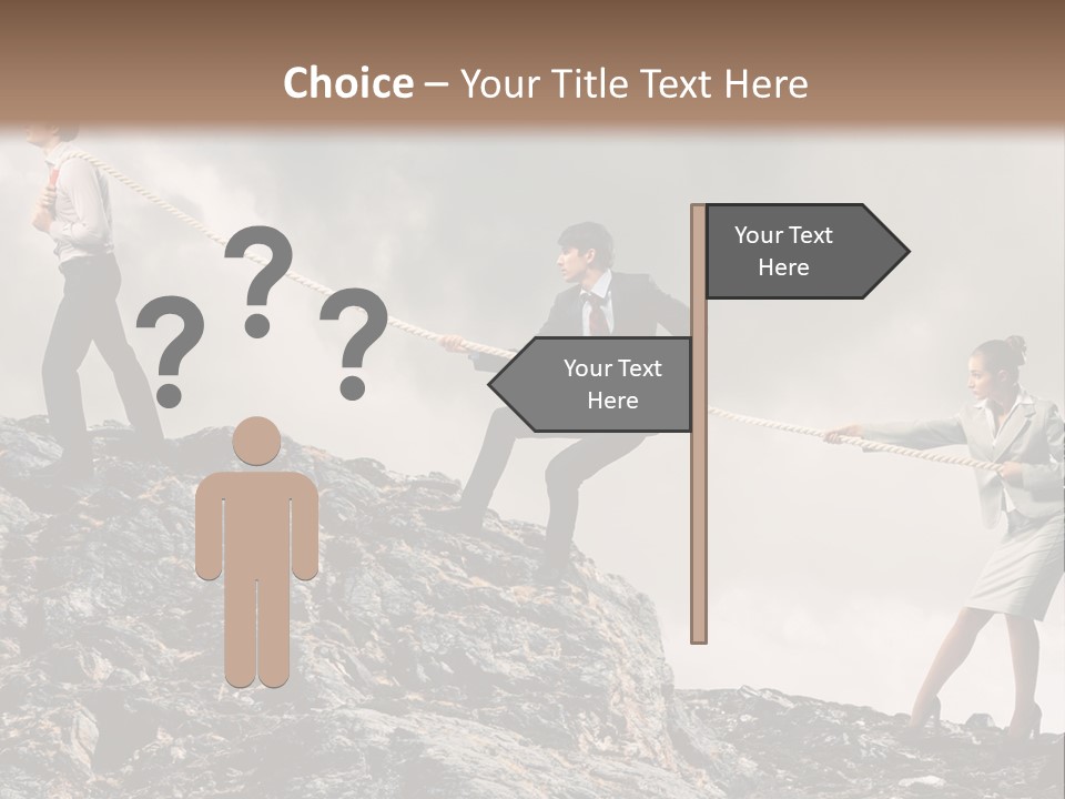 Older Sunset Sad PowerPoint Template