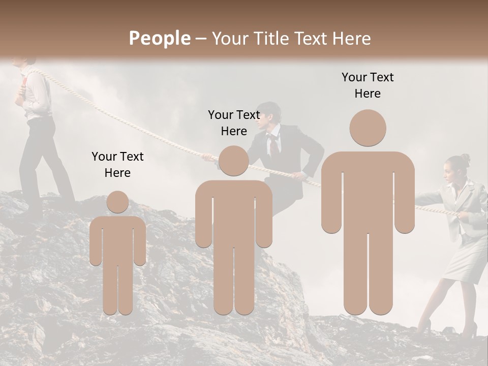 Older Sunset Sad PowerPoint Template