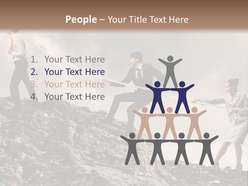 Older Sunset Sad PowerPoint Template