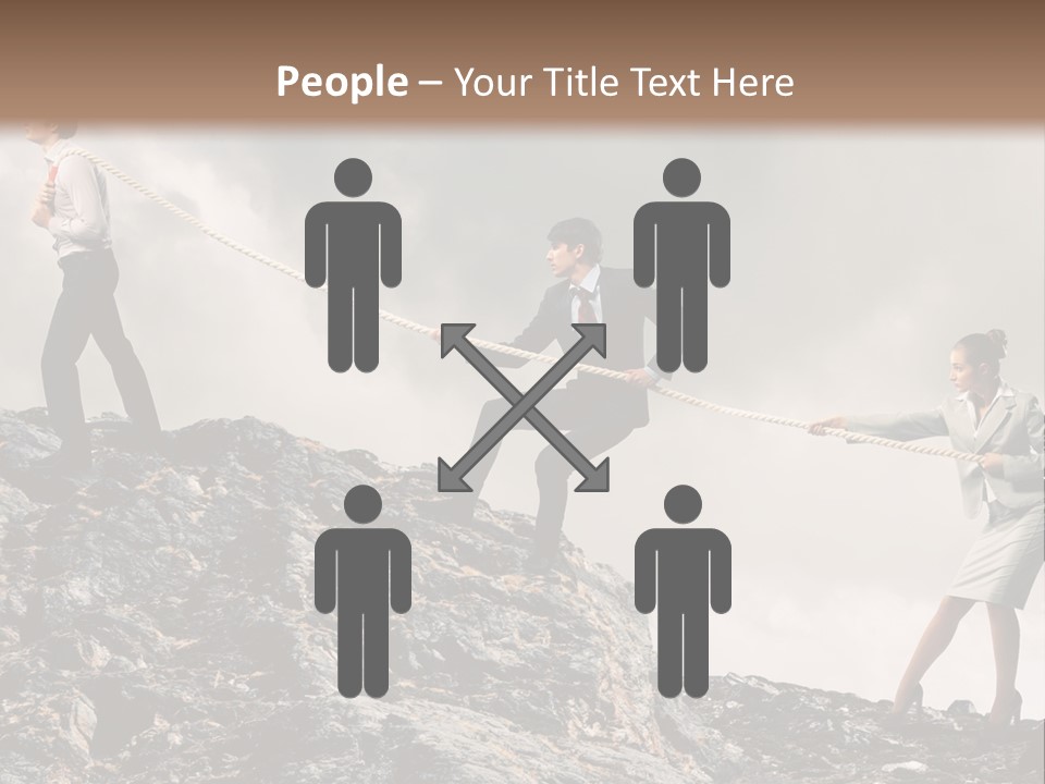 Older Sunset Sad PowerPoint Template