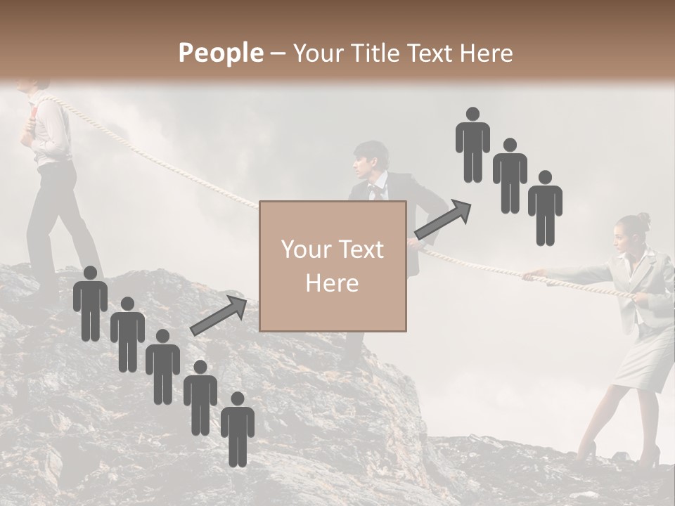 Older Sunset Sad PowerPoint Template