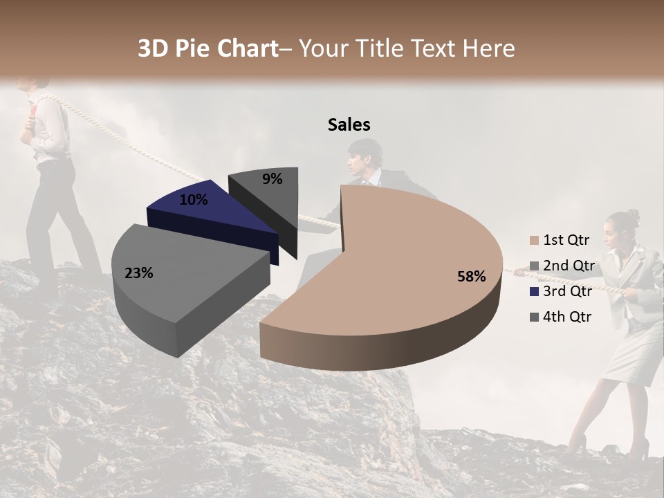Older Sunset Sad PowerPoint Template