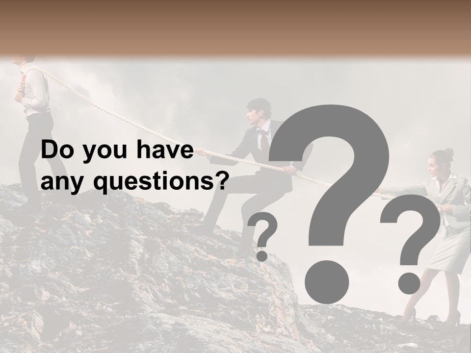 Older Sunset Sad PowerPoint Template