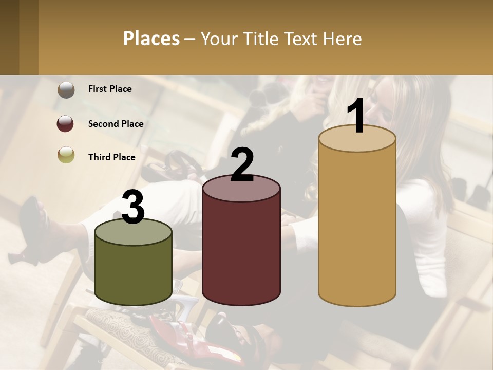 Sunrise Standing Older PowerPoint Template