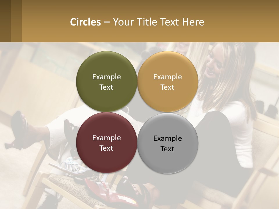 Sunrise Standing Older PowerPoint Template