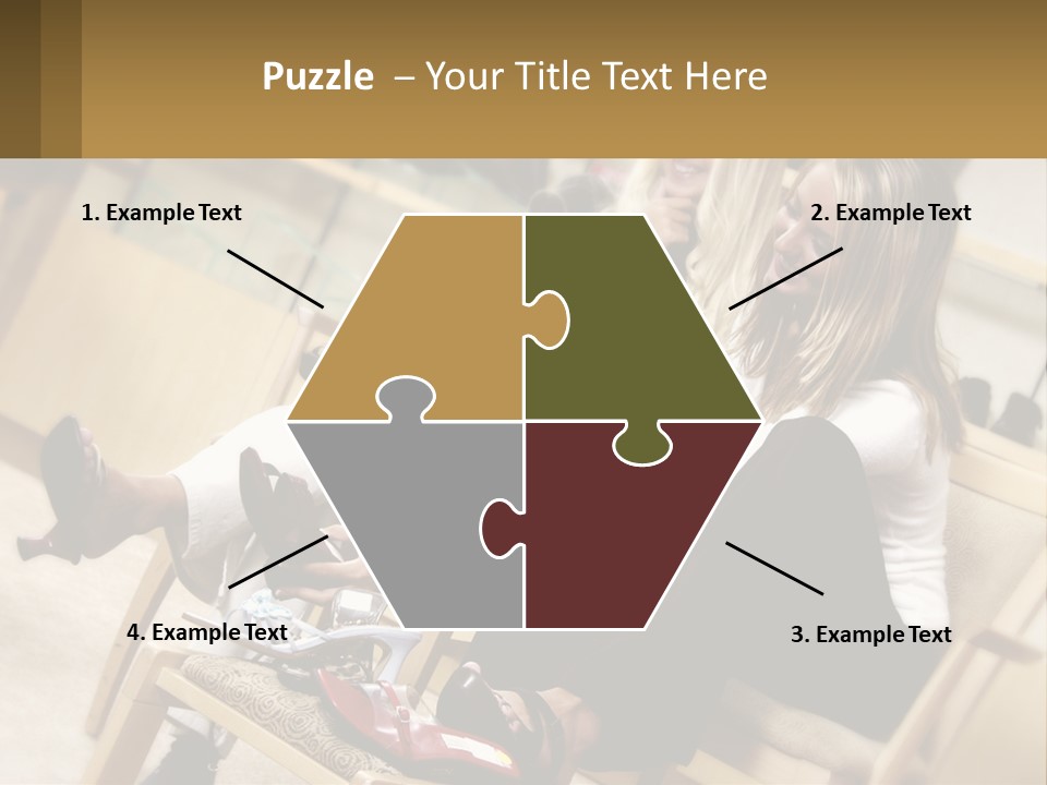 Sunrise Standing Older PowerPoint Template