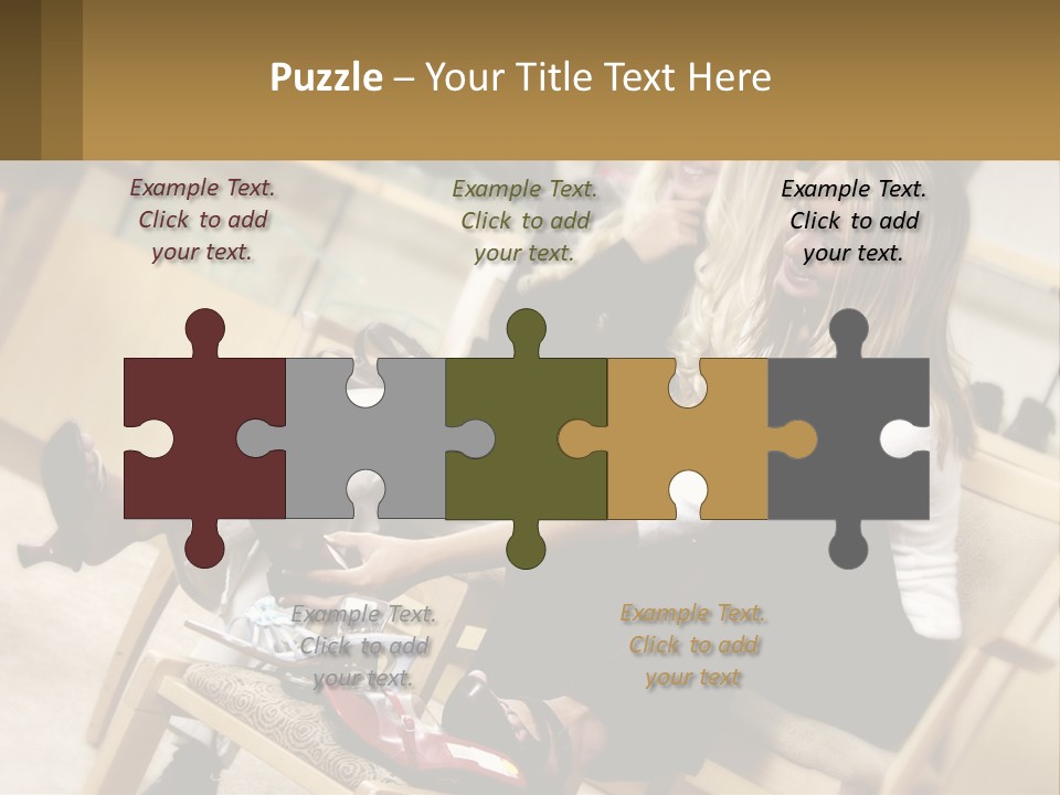 Sunrise Standing Older PowerPoint Template