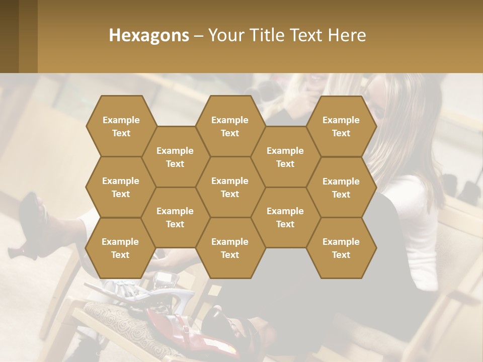 Sunrise Standing Older PowerPoint Template